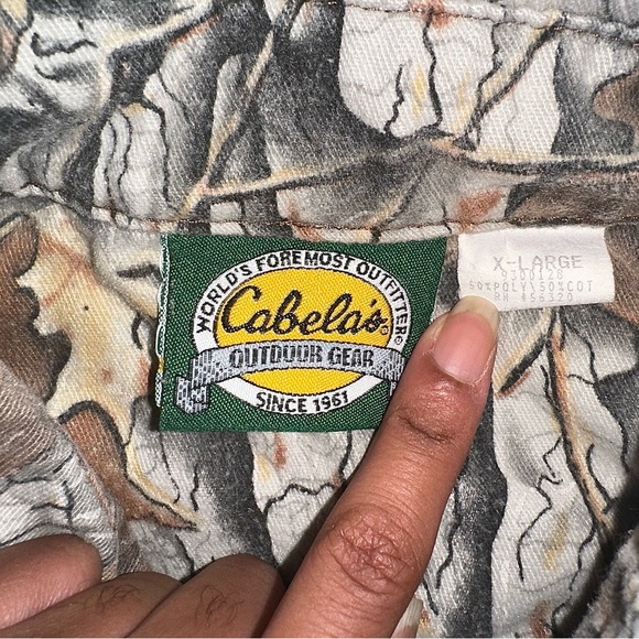 Cabela’s Real Tree All-over Print Flannel - Picture 4 of 4